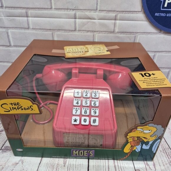 Jakks Pacific Other - The Simpsons ~ Moe's Tavern Prank Phone Over 10 Pranks Interactive Official~NIB